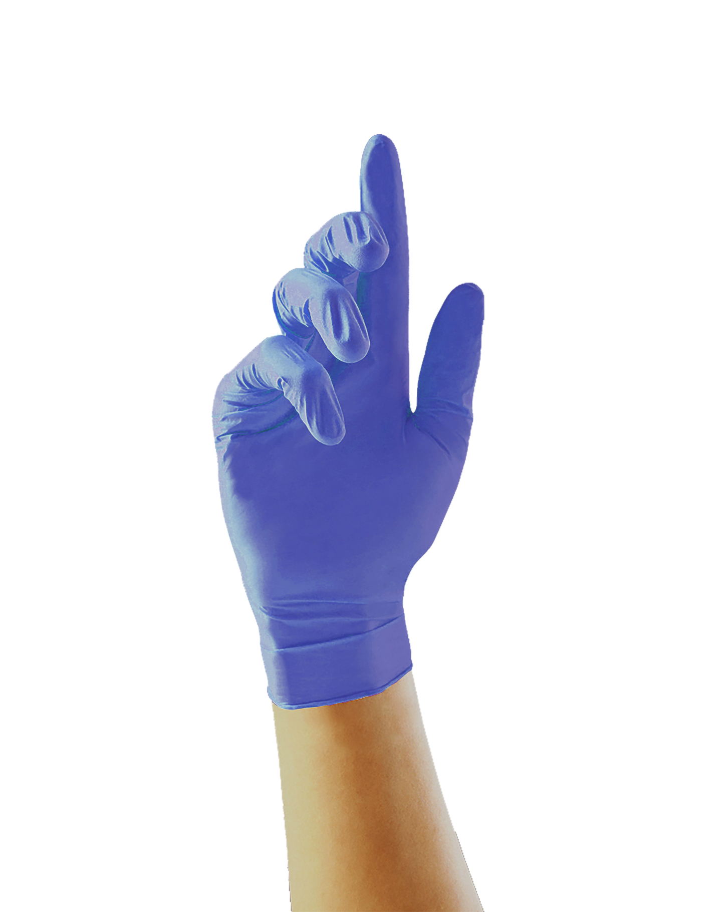 Biodegradable Nitrile Gloves Violet- Case of 10