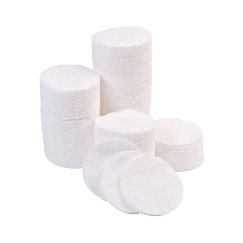 Cotton Round Cosmetic Pads 5 x 100 Pk - Case of 24