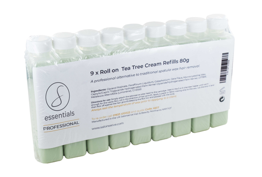 Tea Tree Wax Cartridge Refills 80g x 9