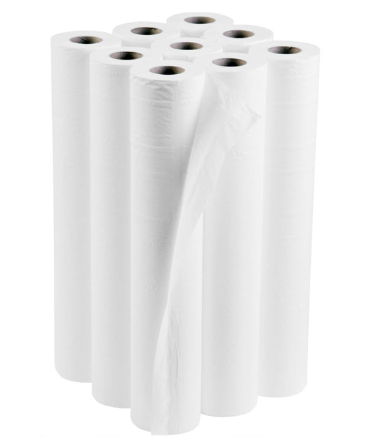 Luxury 20" White Wiper Rolls 40m x 9 Pallet Of 48 Cases