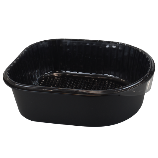 Black Pedicure Bowl with 20 Liners - Case of 10
