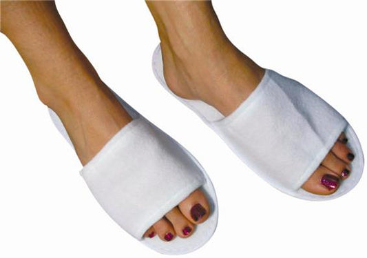 Disposable Spa Slippers WHITE- 1 Pair - case of 200